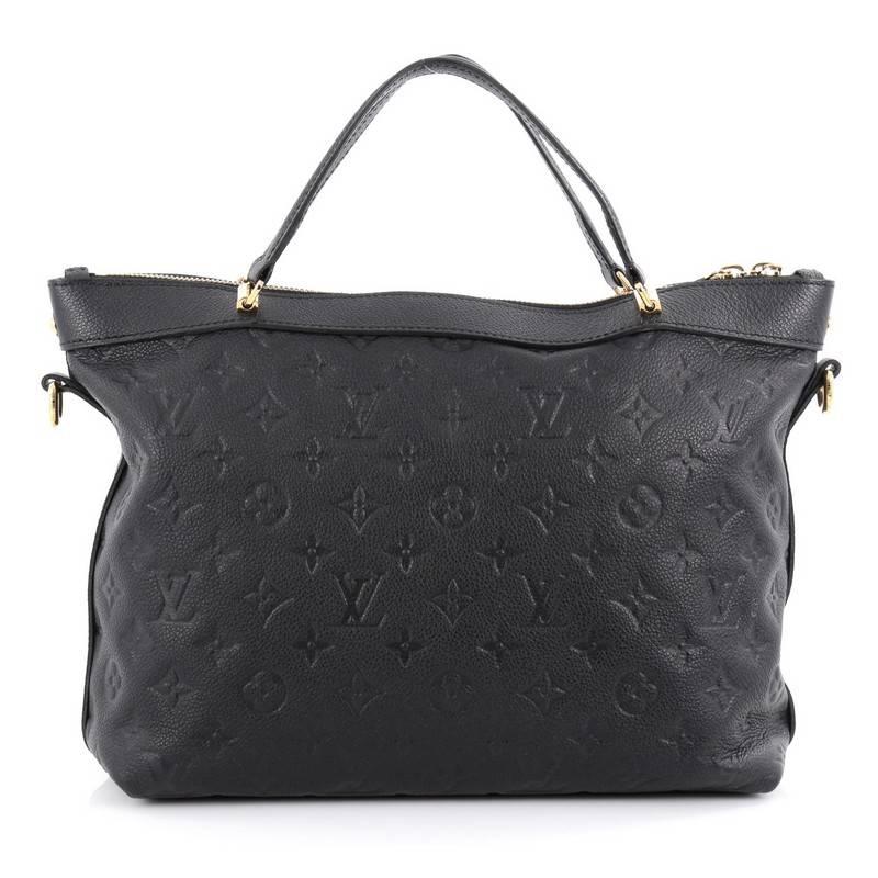 Black Louis Vuitton Bastille Bag Monogram Empreinte Leather PM