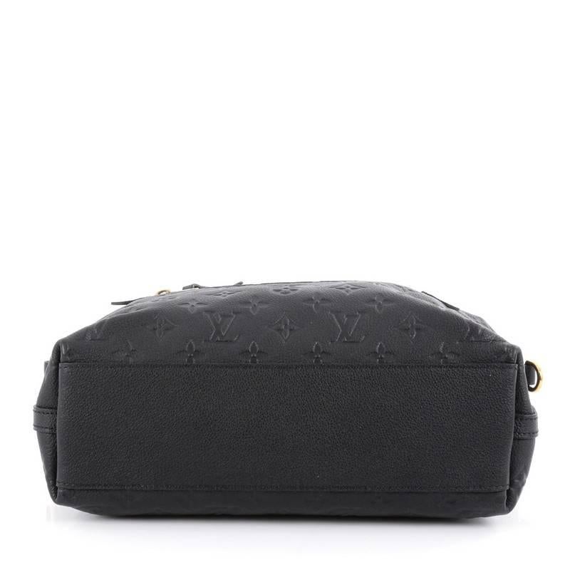 Louis Vuitton Bastille Bag Monogram Empreinte Leather PM In Good Condition In NY, NY