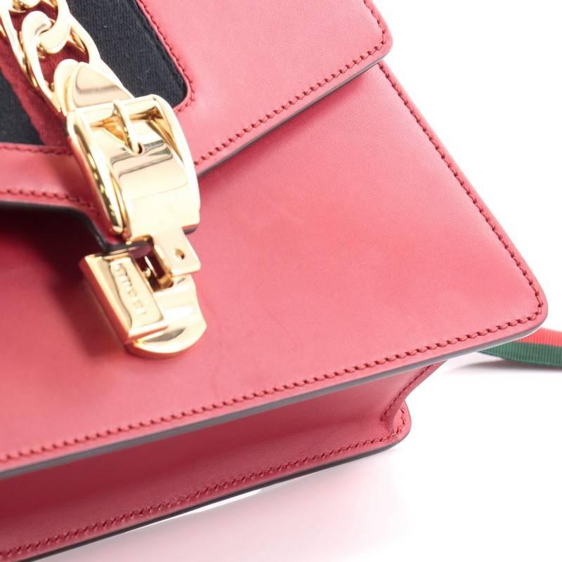 Gucci Sylvie Shoulder Bag Leather 2