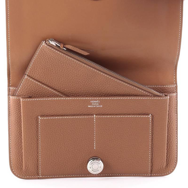 Hermes Dogon Combined Wallet Leather 4