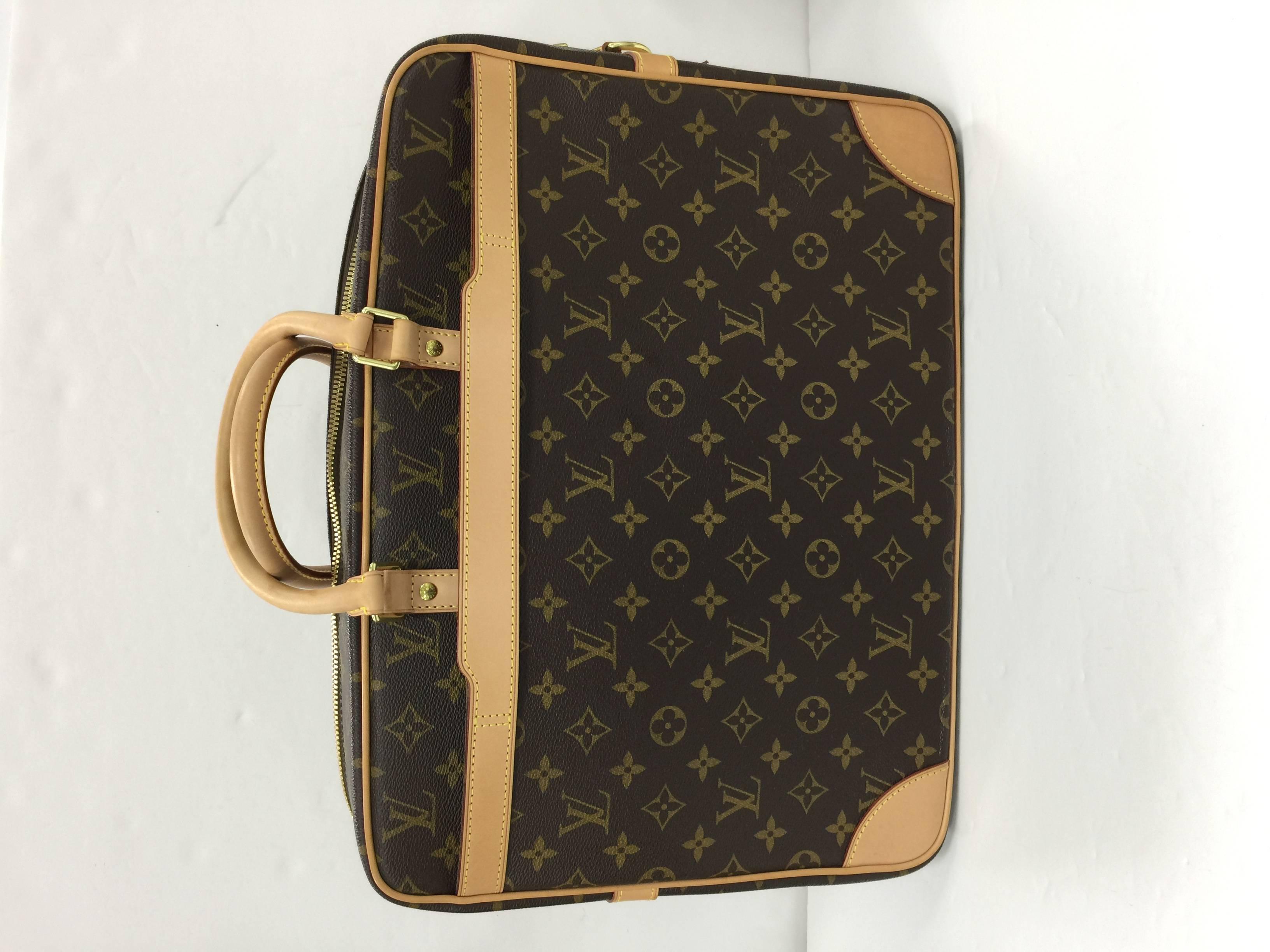 Louis Vuitton Porte-Documents Voyage Bag Monogram Canvas GM  3