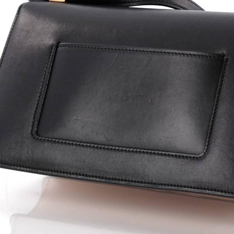 Women's or Men's Celine Case Flap Bag Leather Medium