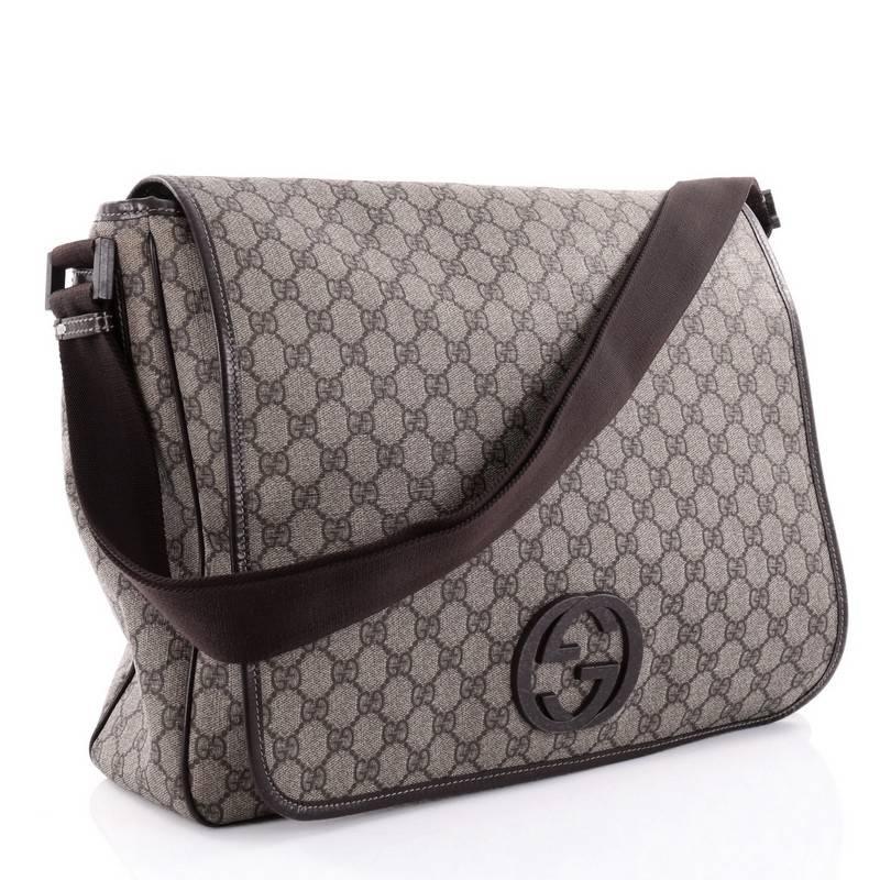 gucci messenger bag with interlocking g