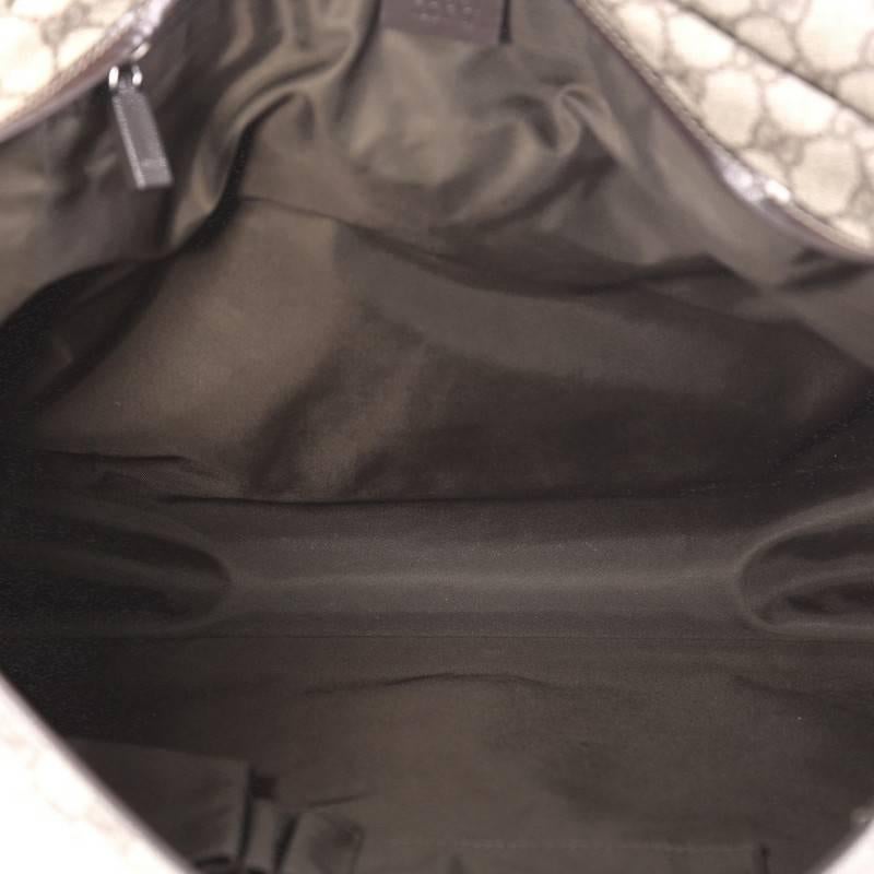 Women's or Men's Gucci Interlocking G Messenger Bag GG Coated Canvas Large