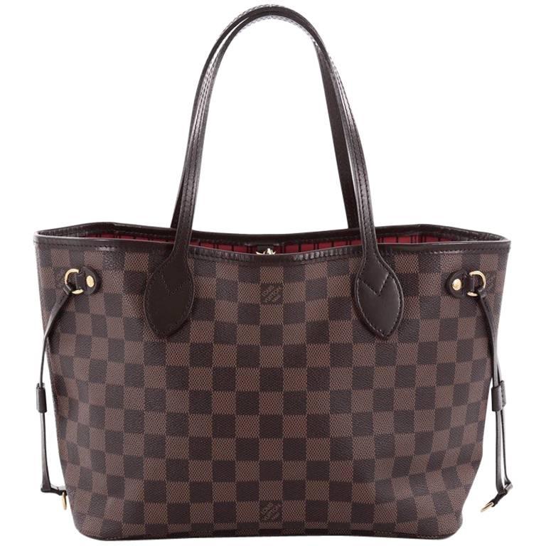 Louis Vuitton Neverfull NM Tote Damier PM