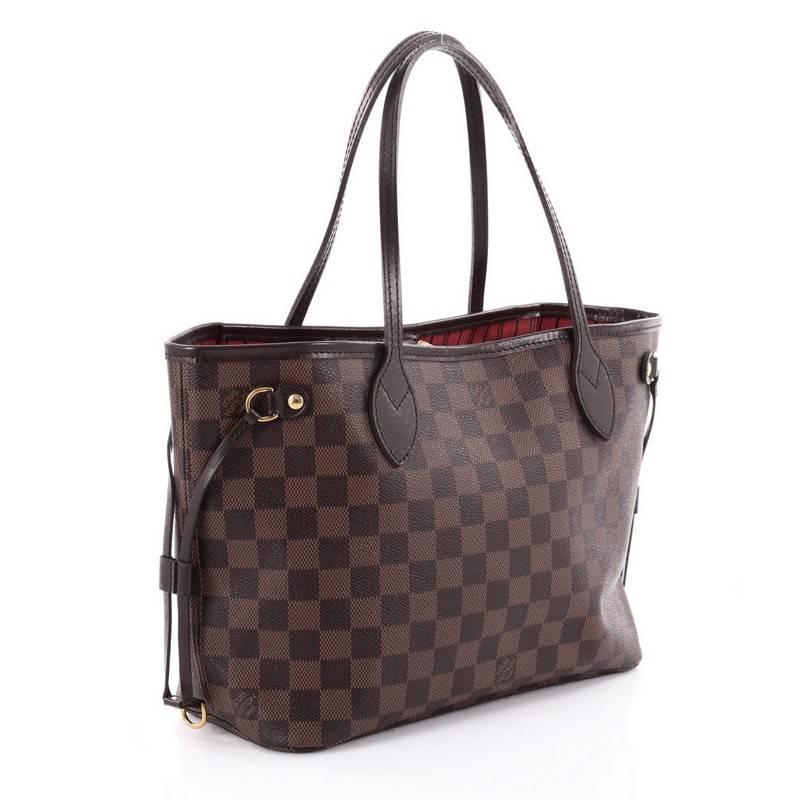 Louis Vuitton Neverfull NM Tote Damier PM In Good Condition In NY, NY