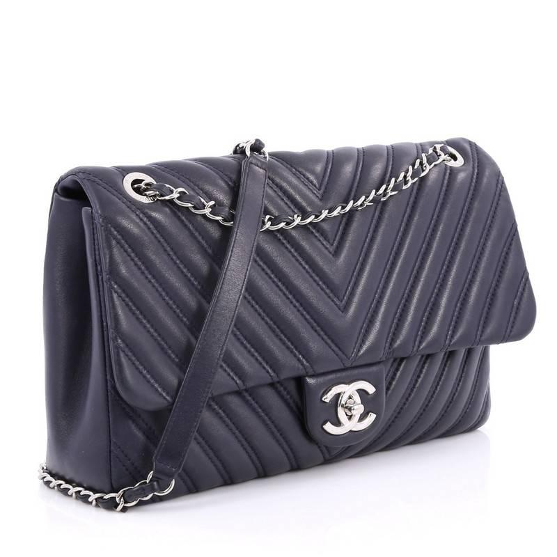 chanel chevron lambskin