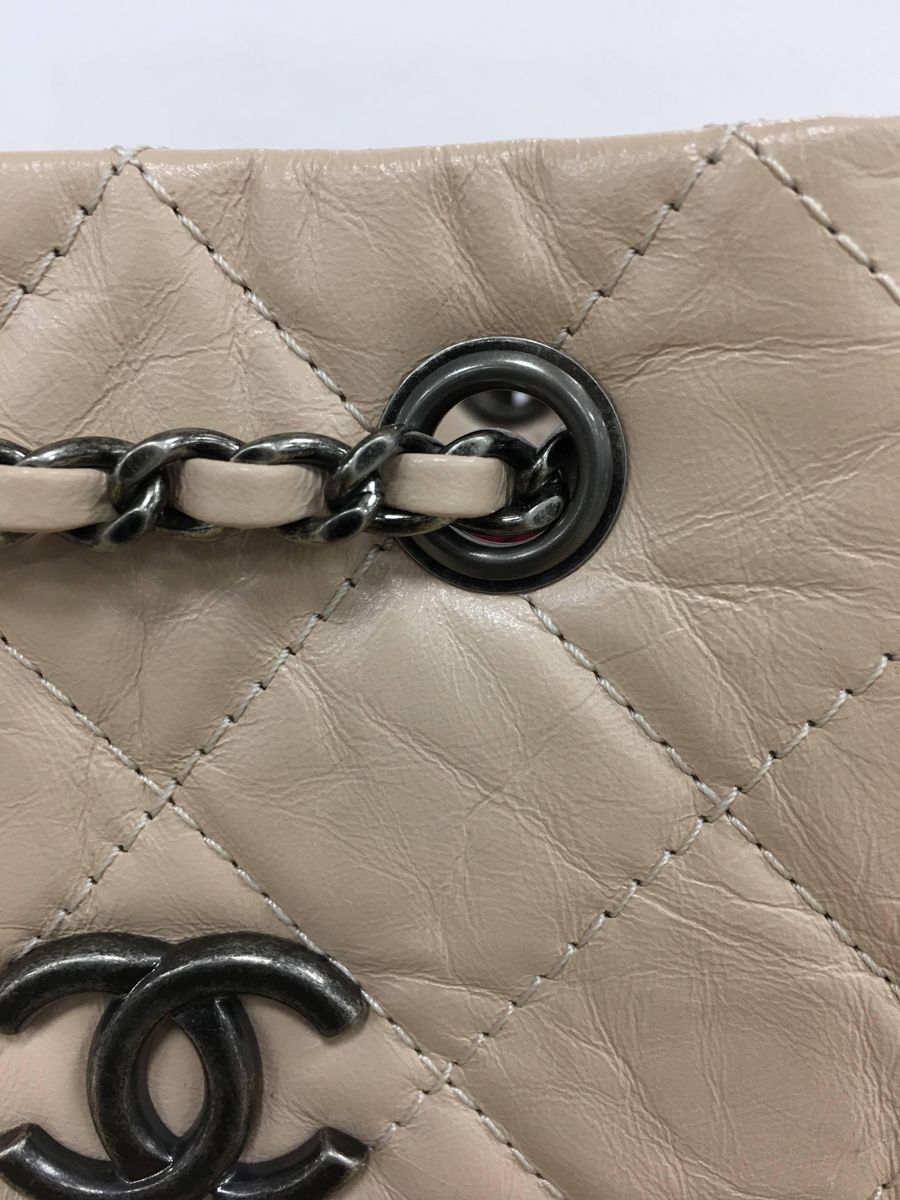 Women's or Men's Chanel Gabrielle Backpack Quilted Calfskin Small
