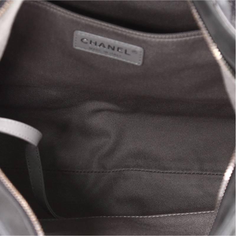 Chanel Coco Daily Hobo Quilted Iridescent Calfskin Large 2