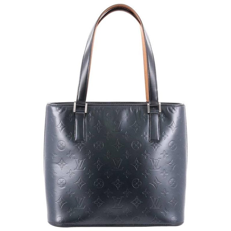 Louis Vuitton Vintage - Monogram Mat Alston Bag - Black - Vernis Leather  Handbag - Luxury High Quality - Avvenice