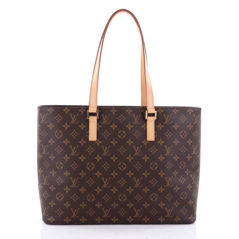 Women's or Men's Louis Vuitton Luco Handbag Monogram Canvas