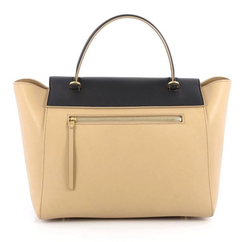 Women's or Men's Celine Bicolor Belt Bag Leather Mini