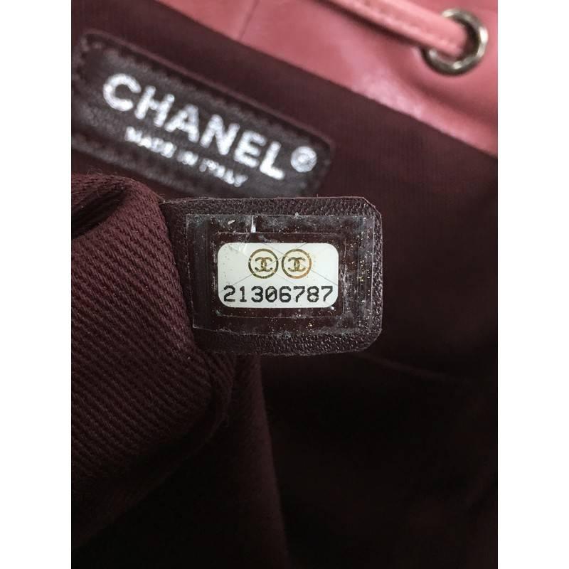 Chanel Mountain Backpack Shearling with Quilted Calfskin Small 2