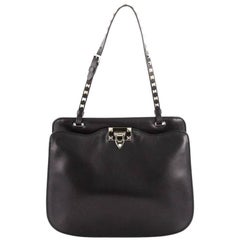 Valentino Rockstud Shoulder Bag Leather