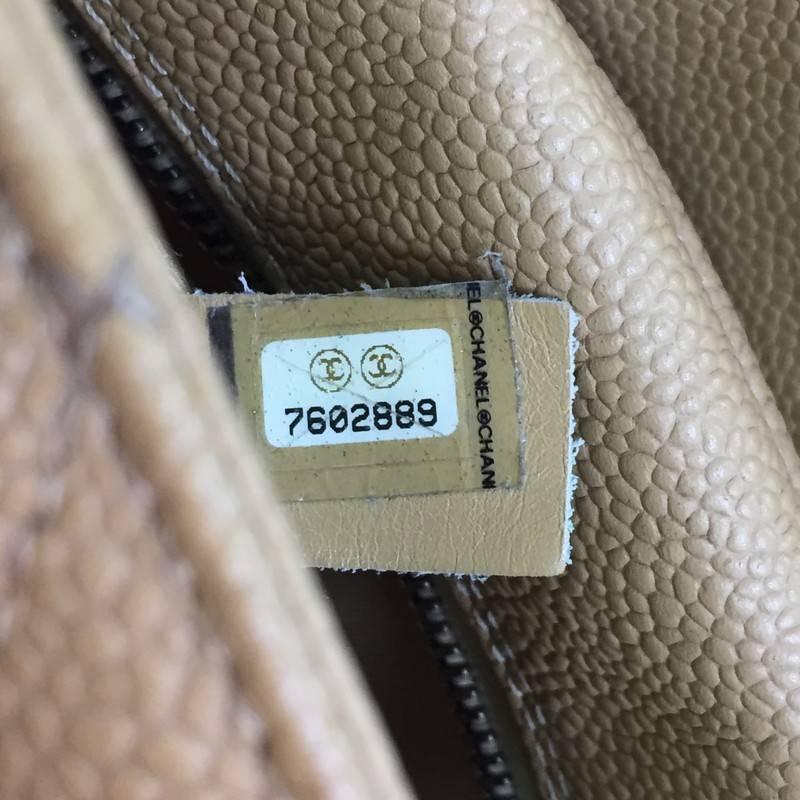 Chanel Petite Timeless Tote Quilted Caviar 1
