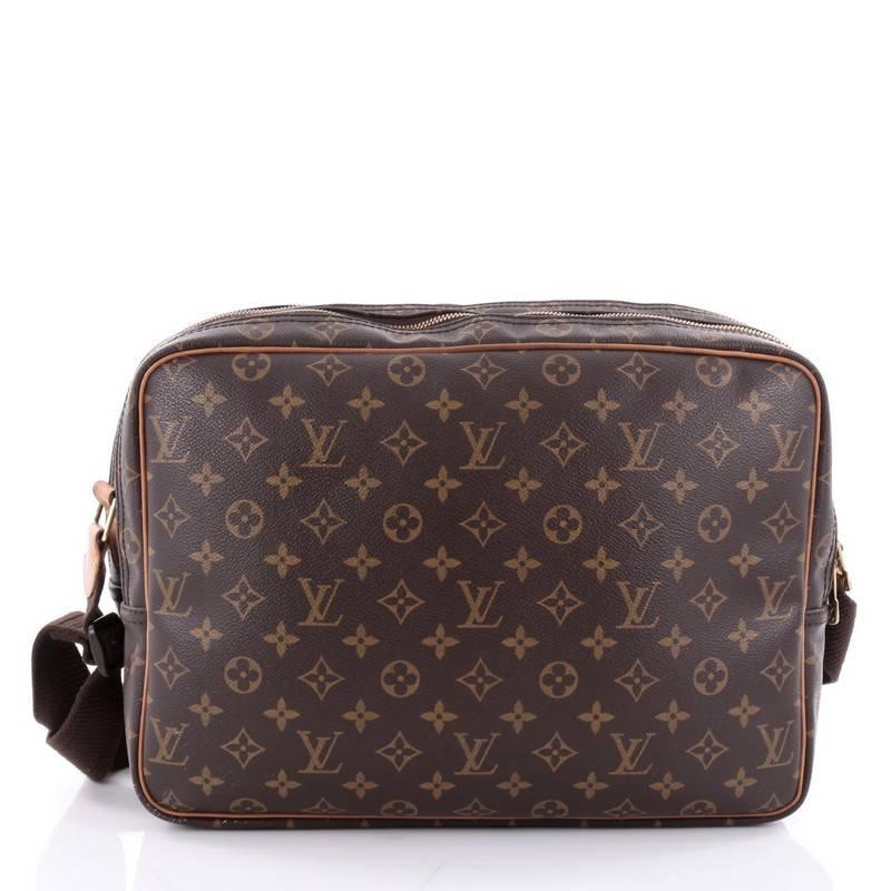 Louis Vuitton Reporter Bag Monogram Canvas GM In Good Condition In NY, NY