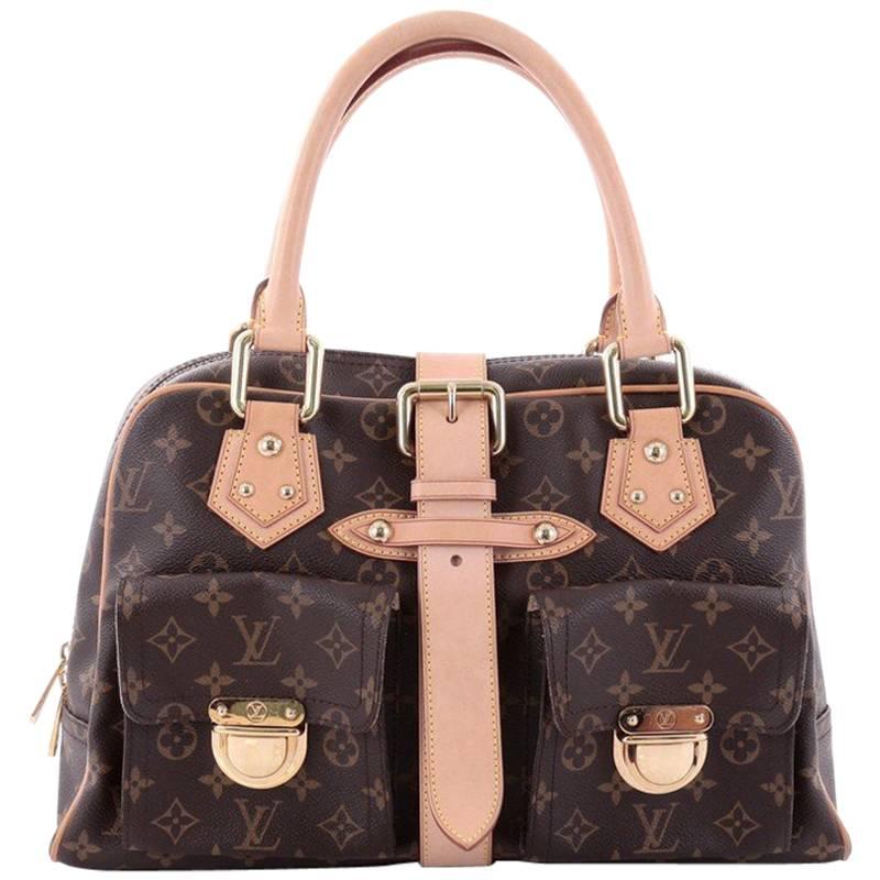Louis Vuitton Manhattan Handbag Monogram Canvas GM