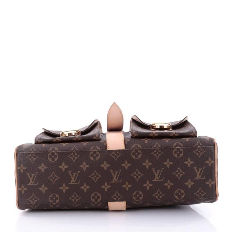 Louis Vuitton Manhattan Handbag Monogram Canvas GM 1