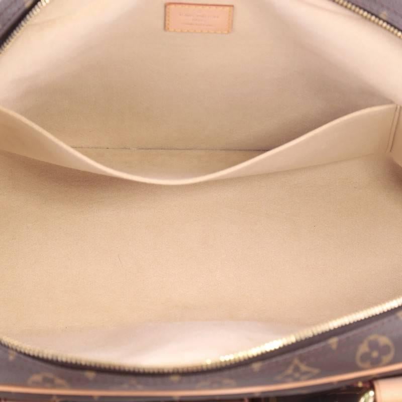 Louis Vuitton Manhattan Handbag Monogram Canvas GM 2