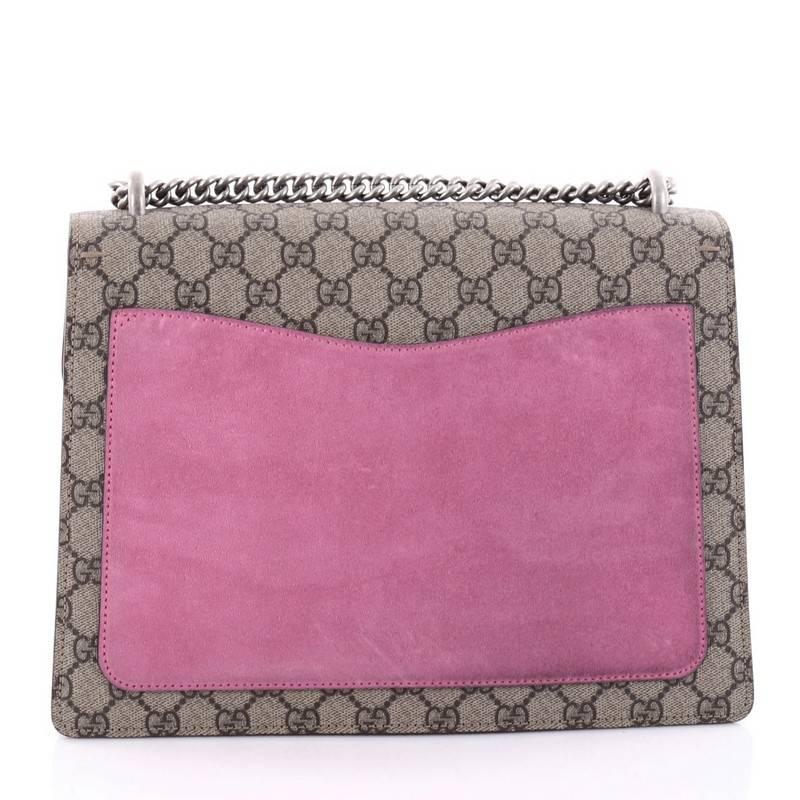 Gucci Dionysus Handbag Sequin Embellished GG Coated Canvas Medium In Good Condition In NY, NY