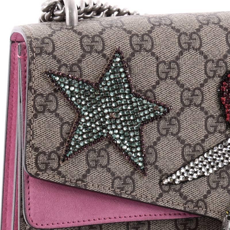 Gucci Dionysus Handbag Sequin Embellished GG Coated Canvas Medium 1