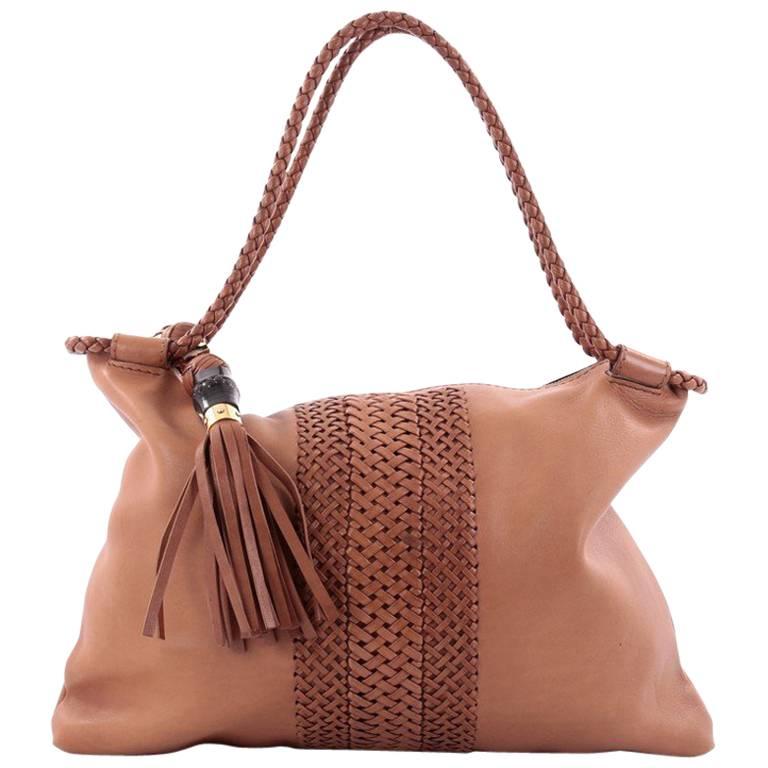 Gucci Handmade Shoulder Bag Leather Medium at 1stDibs gucci handmade