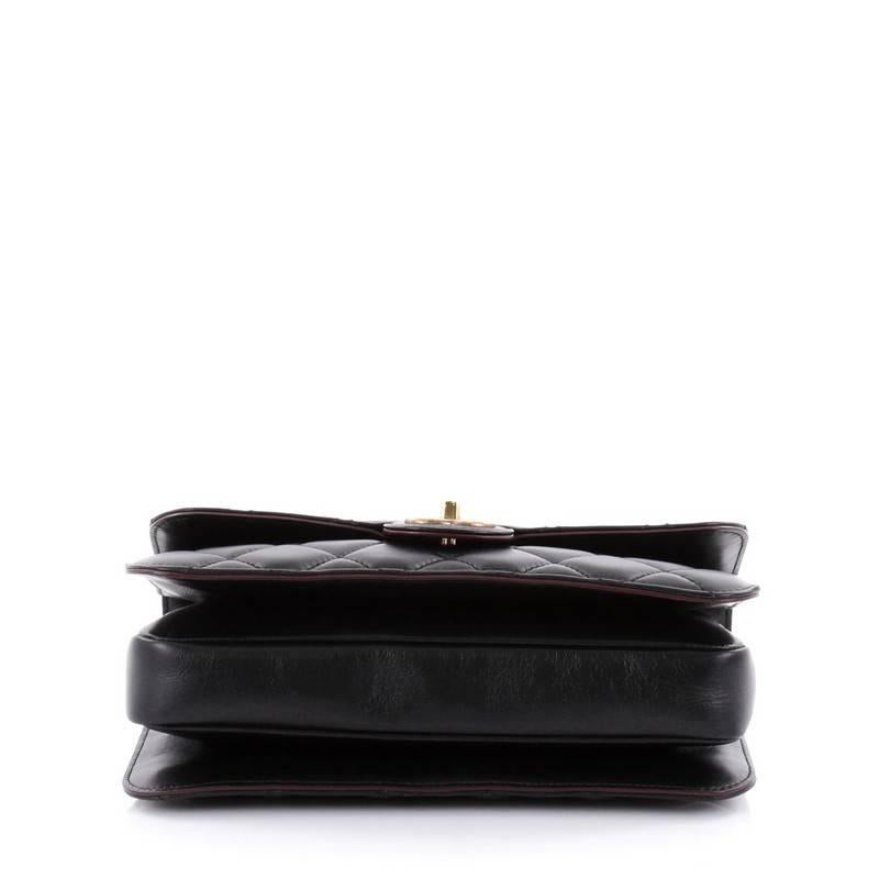 Women's Chanel Perfect Edge Flap Bag Quilted Calfskin Small