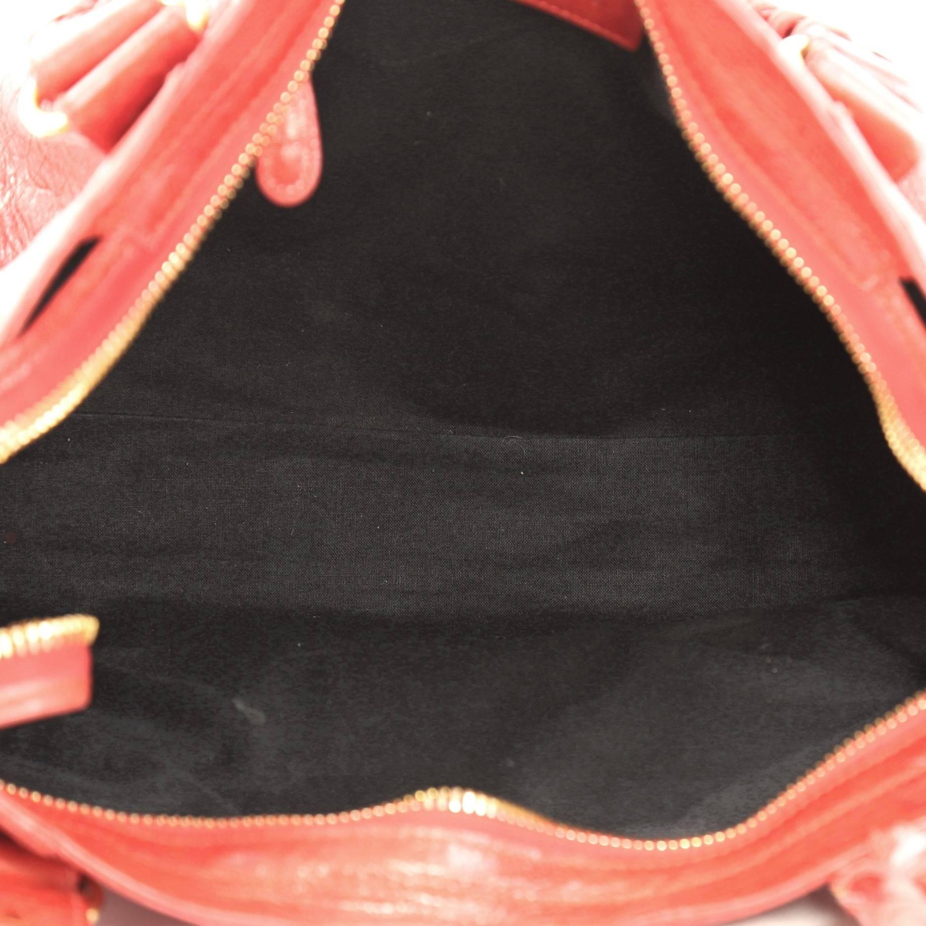 Balenciaga City Giant Studs Handbag Leather Medium 5