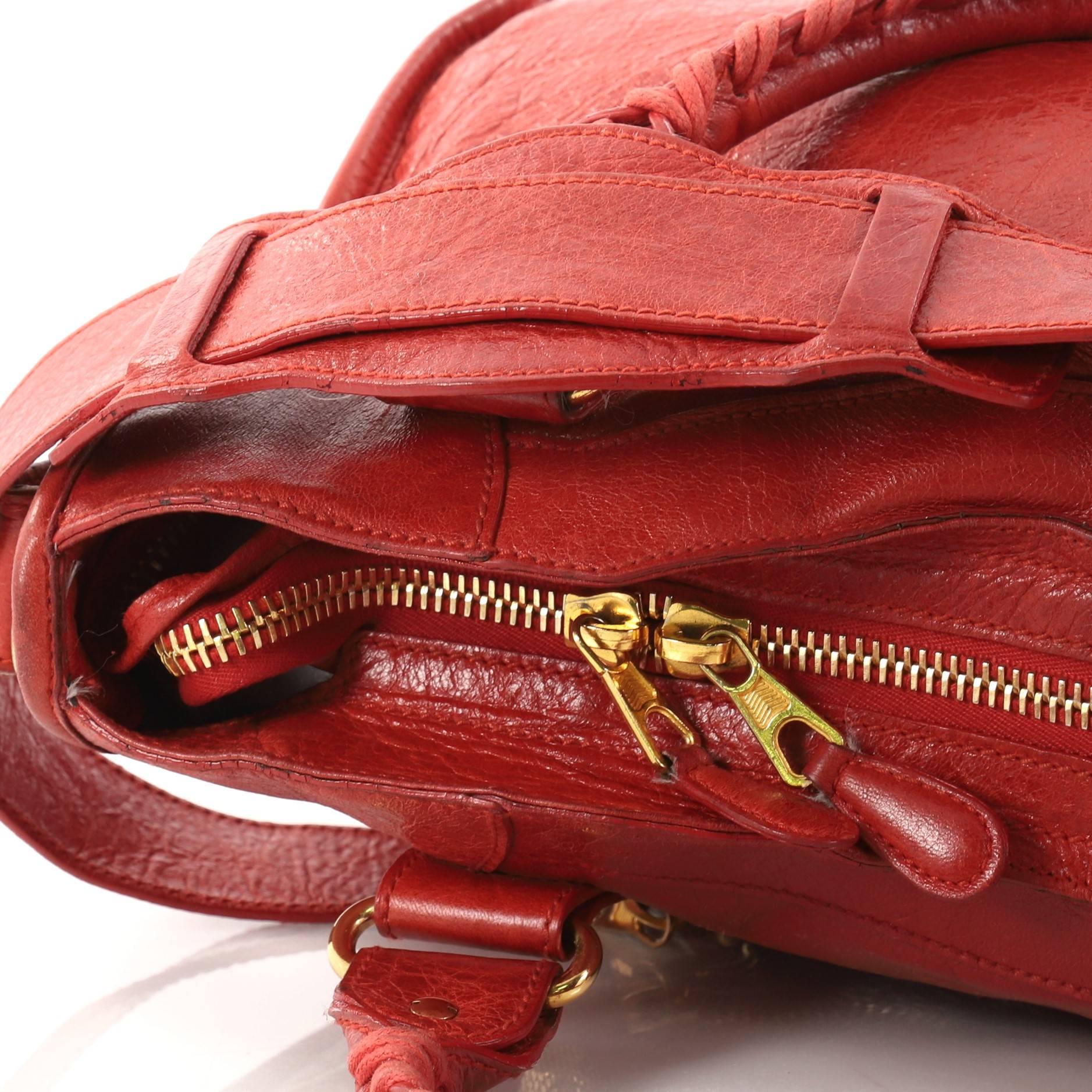 Balenciaga City Giant Studs Handbag Leather Medium 4