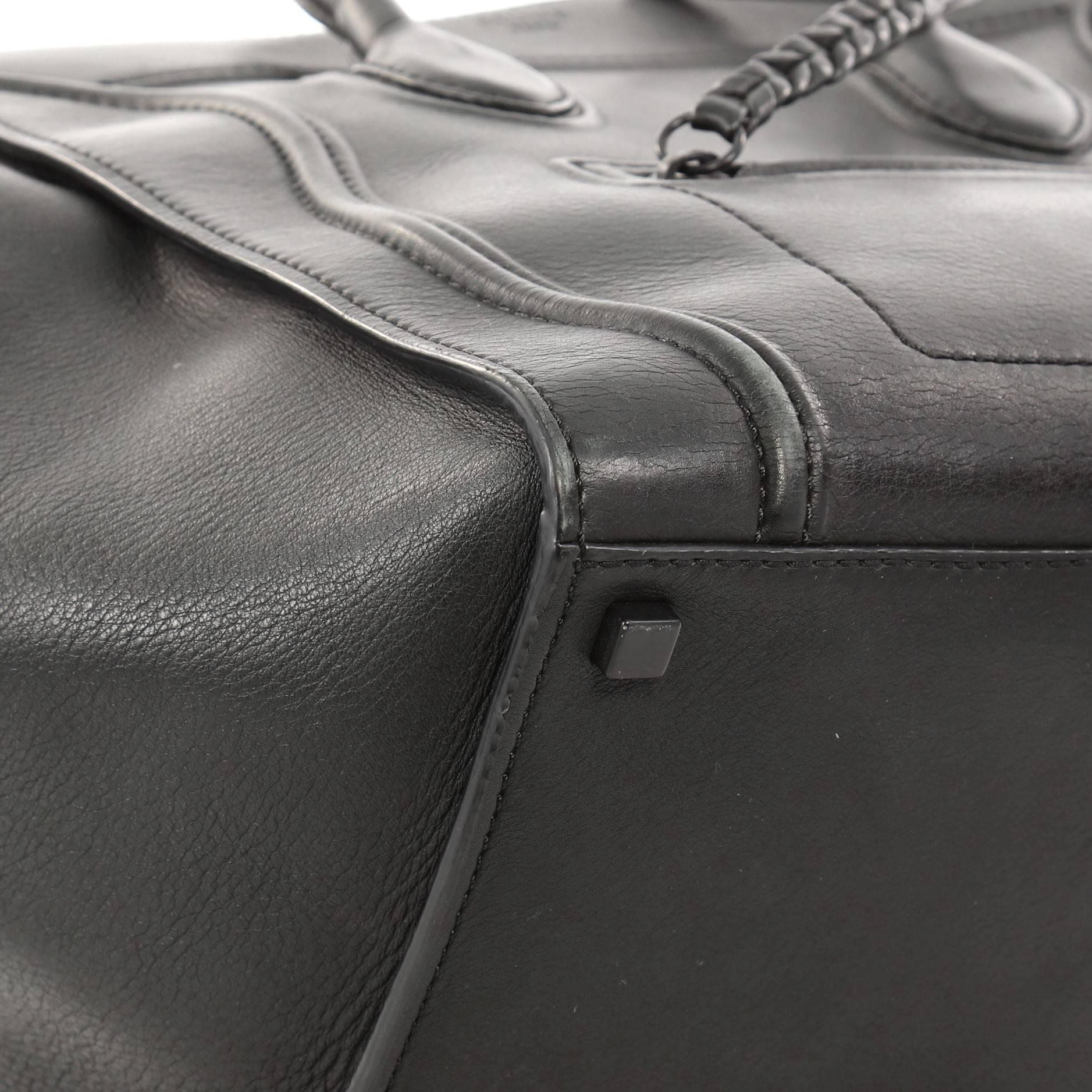 Celine Phantom Handbag Grainy Leather Medium 2