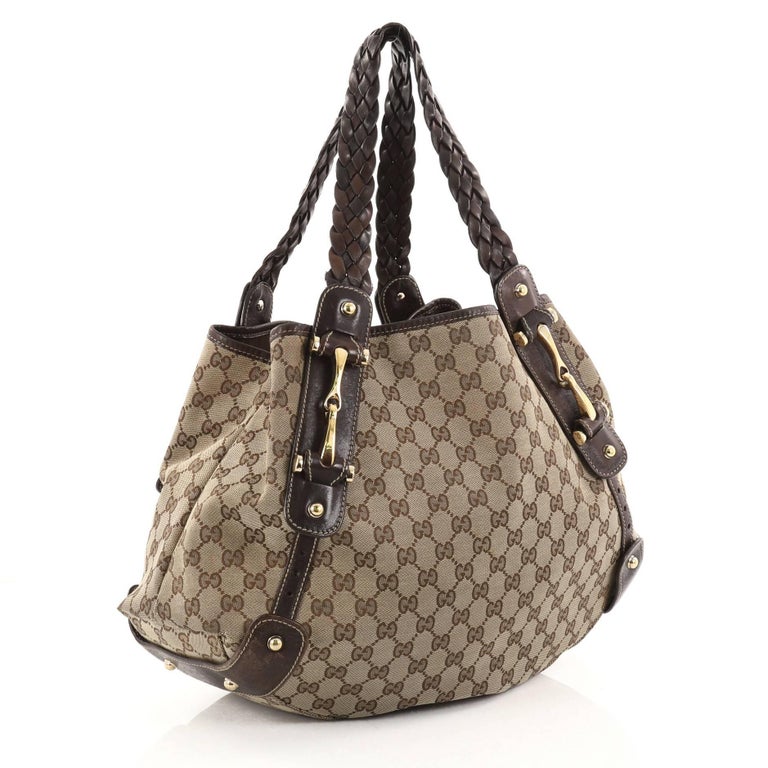 Gucci Pelham Shoulder Bag GG Canvas Medium at 1stDibs gucci pelham
