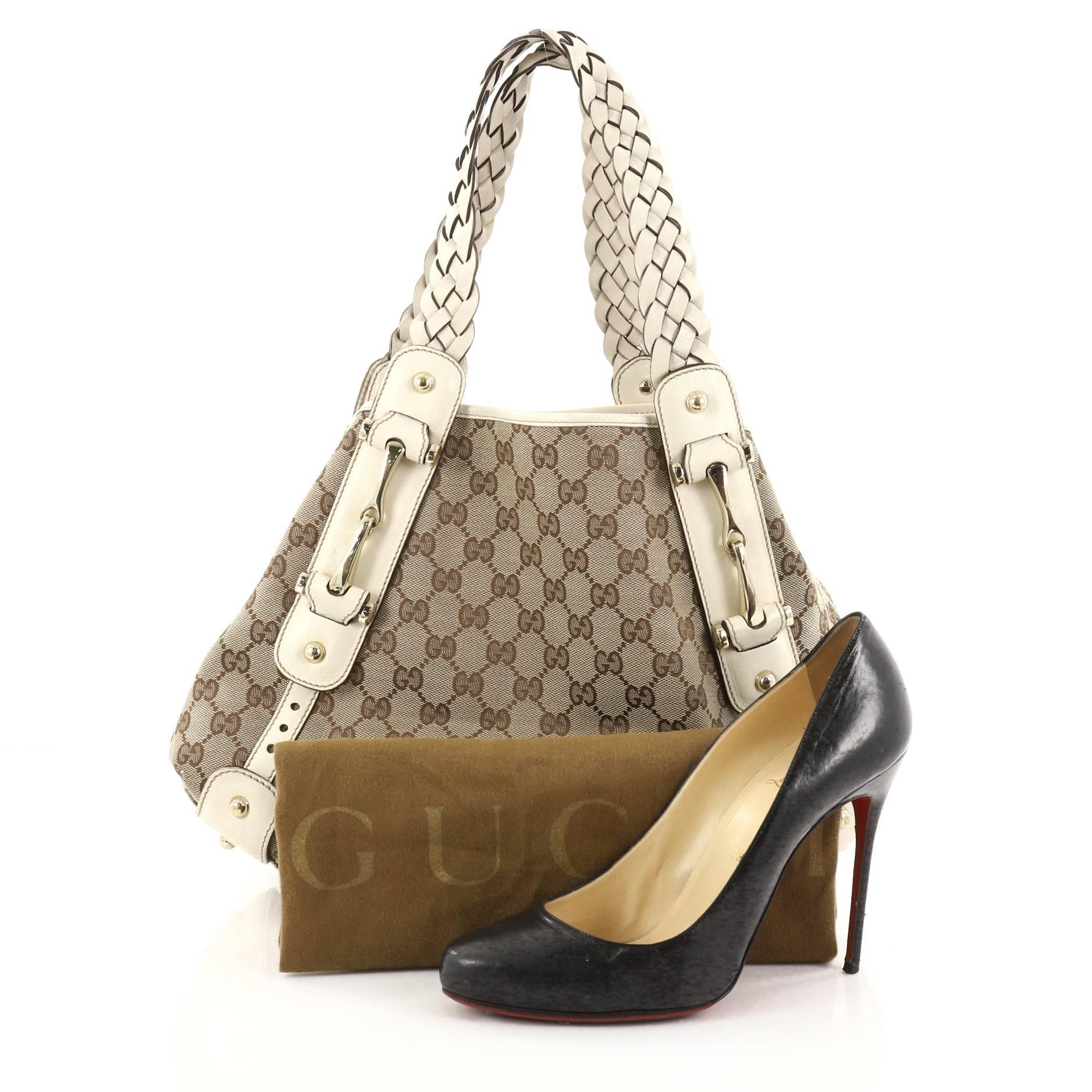 Gucci pelham bag cheap with braided straps handbag