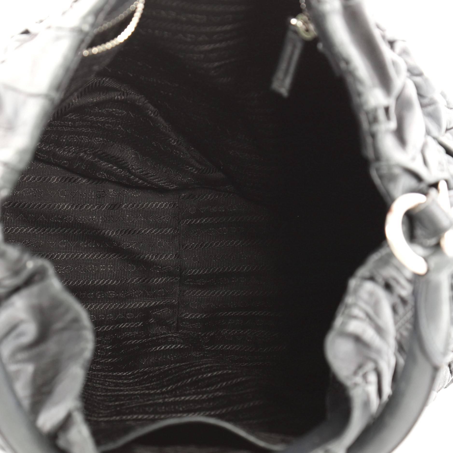 Prada Gaufre Side Pocket Hobo Nappa Leather Large 3