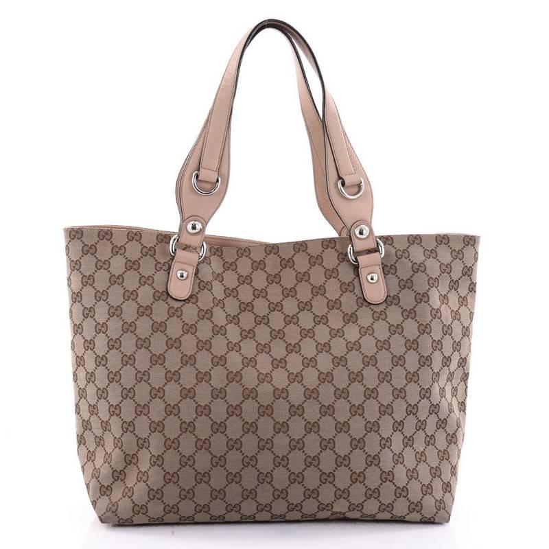Women's Gucci Icon Bit Tote GG Canvas Medium