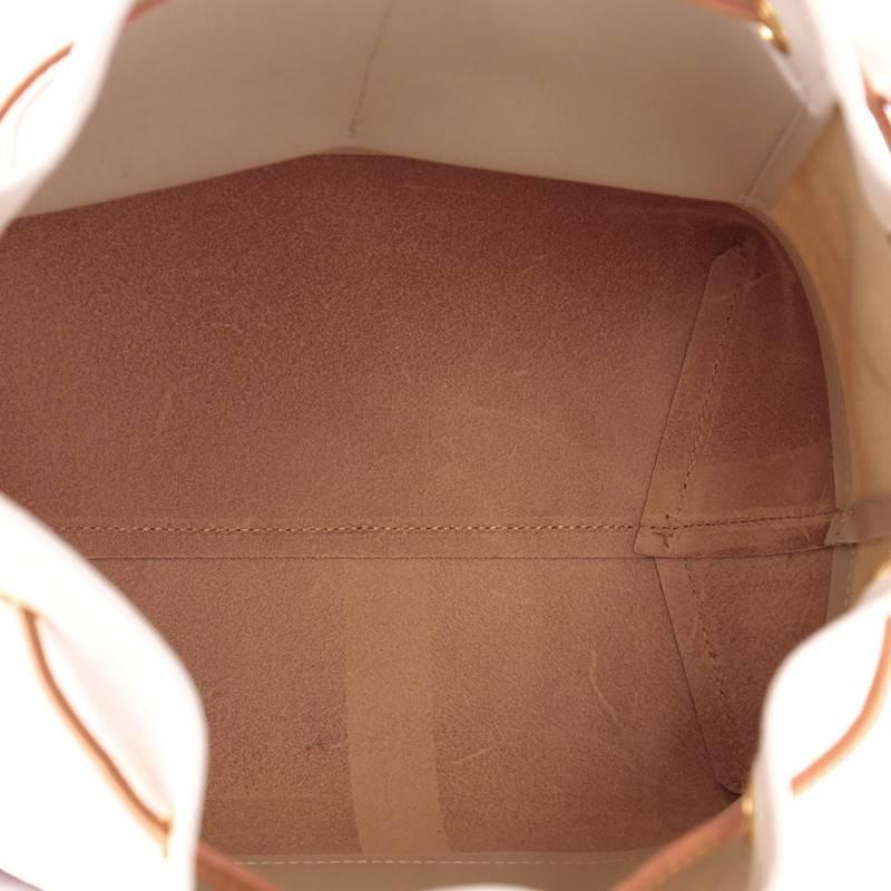 Mansur Gavriel Bucket Bag Canvas Large In Good Condition In NY, NY