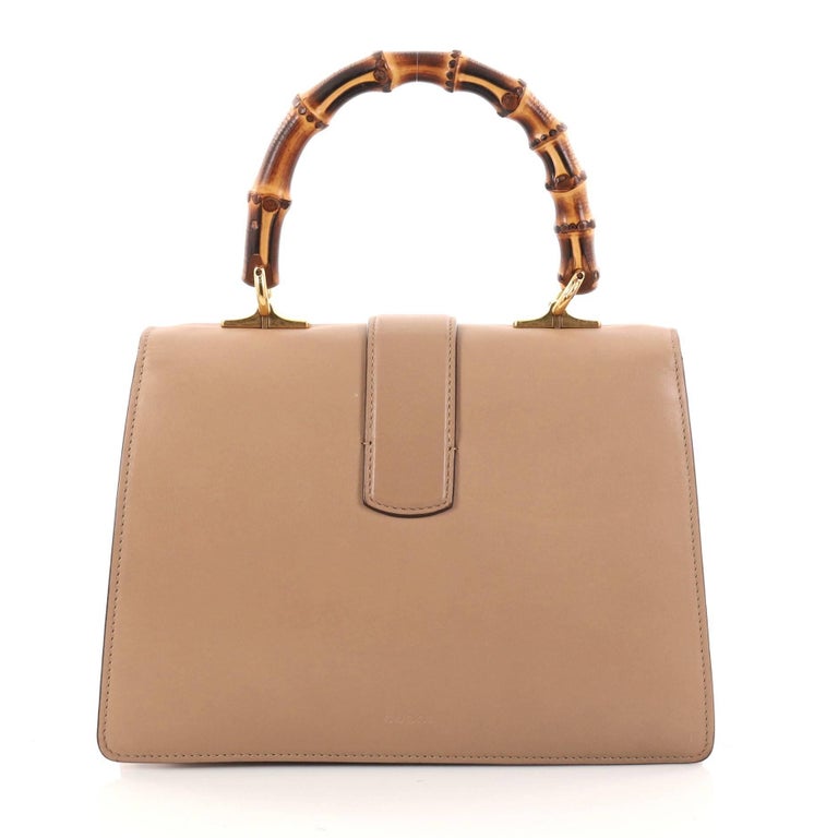 Gucci Dionysus Bamboo Top Handle Bag Colorblock Leather Medium at 1stDibs
