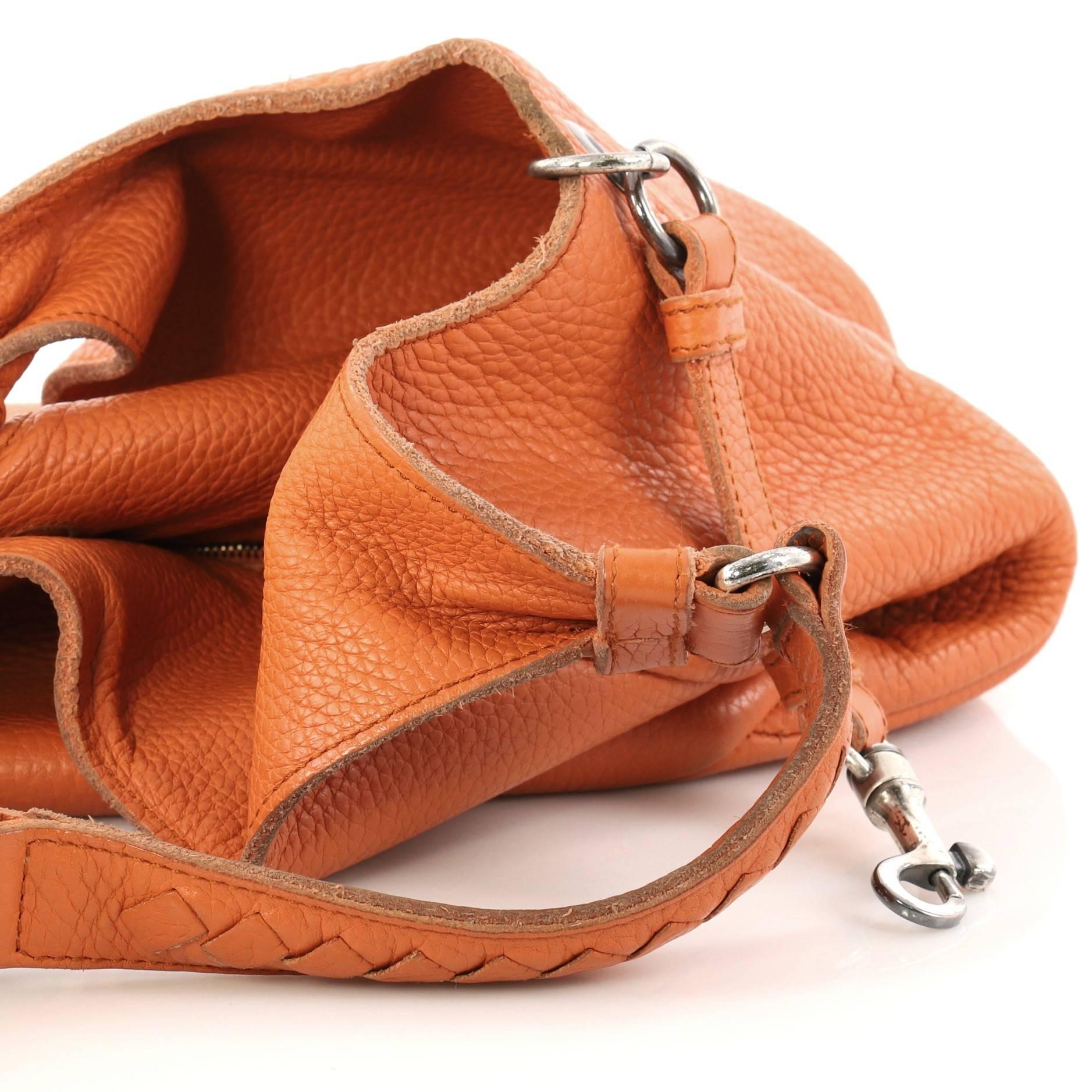 Bottega Veneta Campana Hobo Leather Small 2