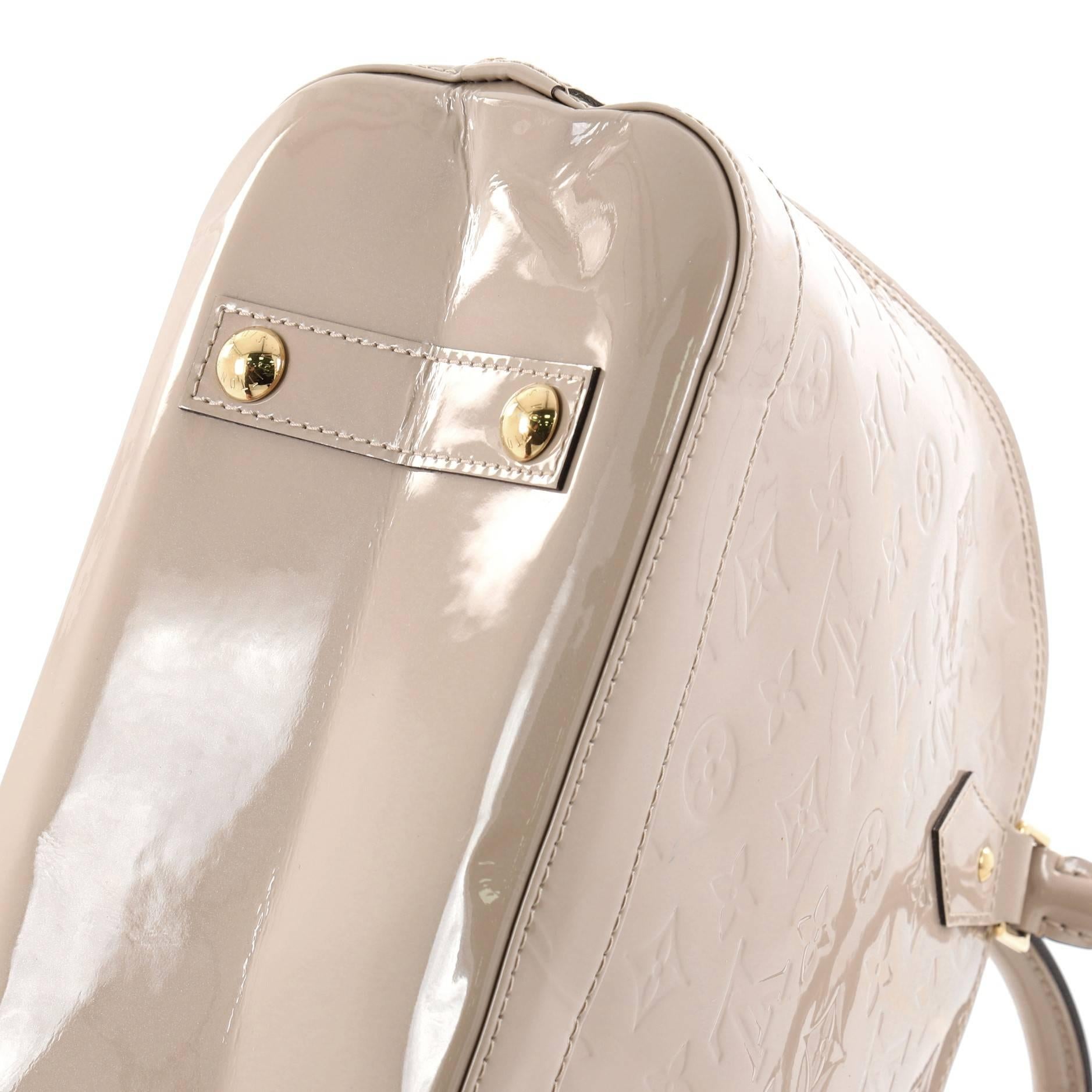 Louis Vuitton Alma Handbag Monogram Vernis PM  2