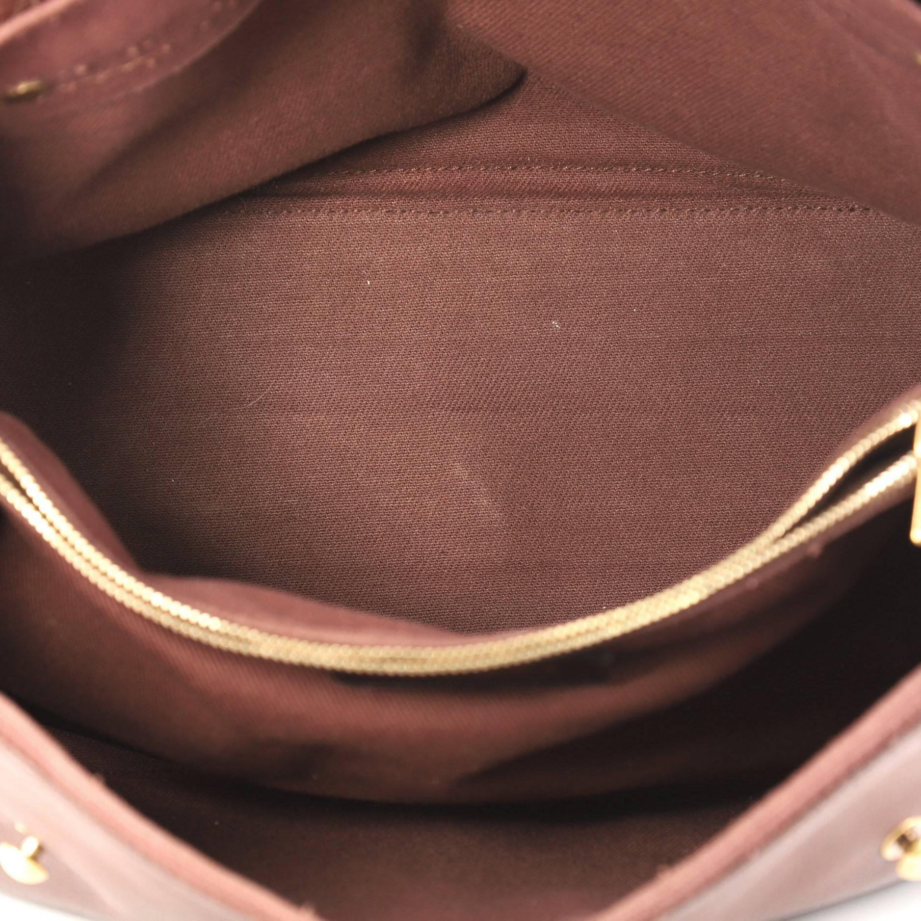 Saint Laurent Muse Two Handbag Leather with Canvas Medium 5