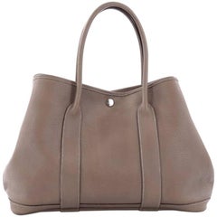 Hermes Garden Party Tote en cuir 36