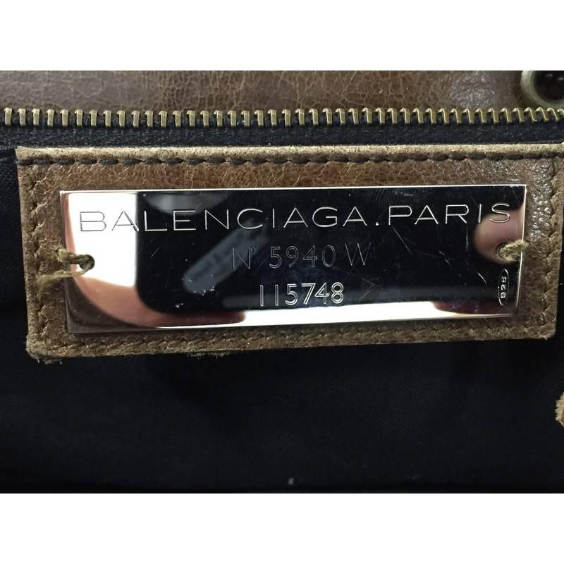 Balenciaga City Classic Studs Handbag Leather Medium 5