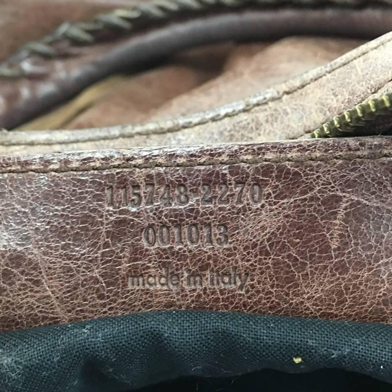 Balenciaga City Classic Studs Handbag Leather Medium 6