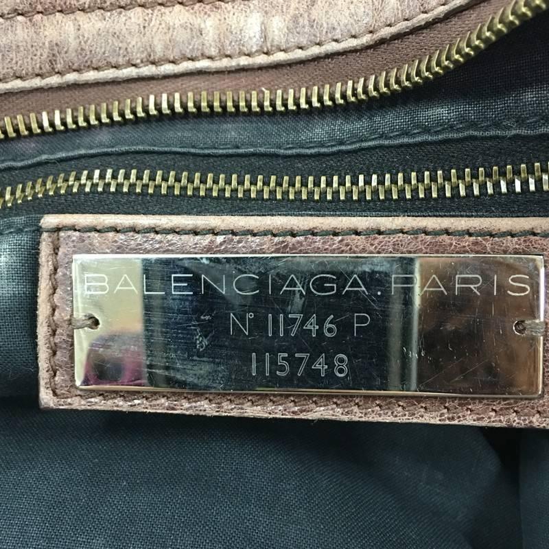 Balenciaga City Classic Studs Handbag Leather Medium 5