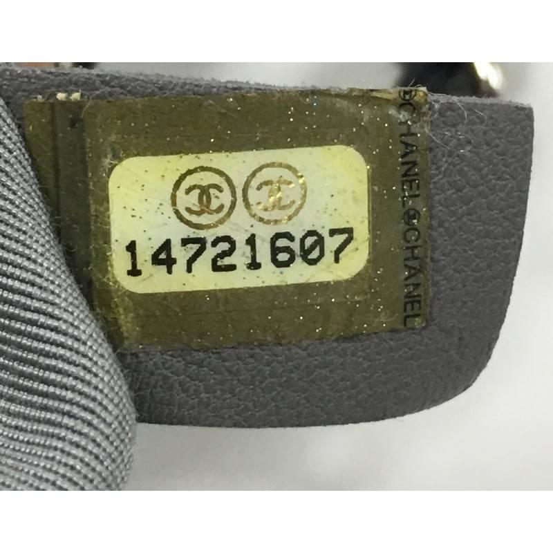 Chanel Tweed On Stitch Camera Case Bag Quilted Nylon Medium 3