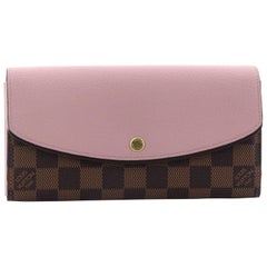 Louis Vuitton Normandy Wallet Damier and Calf Leather 