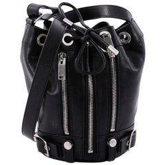 Saint Laurent Rider Bucket Bag Leather Mini