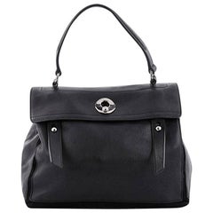 Saint Laurent Muse Two Handbag Leather Small