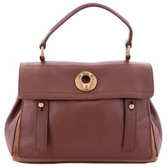 Saint Laurent Muse Two Handbag Leather Small