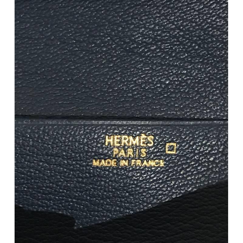 Hermes Bearn Wallet Matte Alligator Long 5