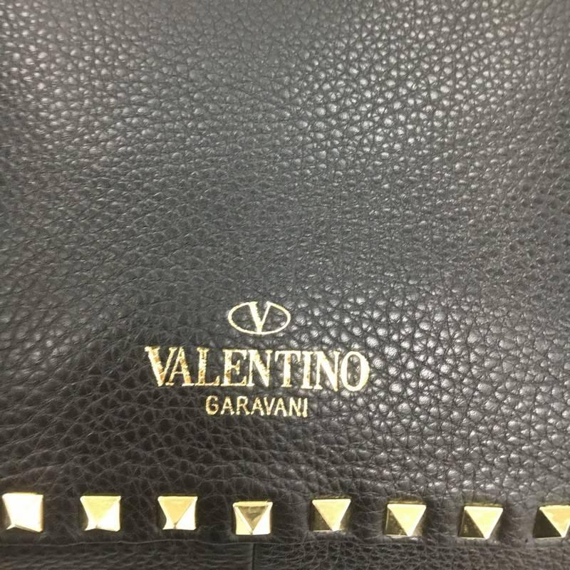 Valentino Rockstud Reversible Convertible Tote Leather Small 7